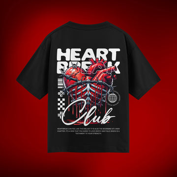 Heart Club Oversized Tee โ Everyday Vibes