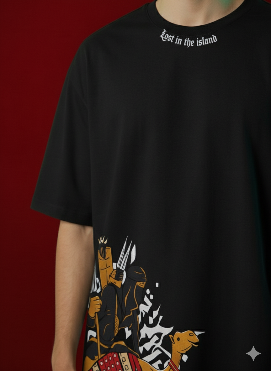 Desert Drip Oversize Tee