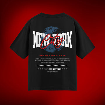 NY City Men's Oversized T-Shirt
