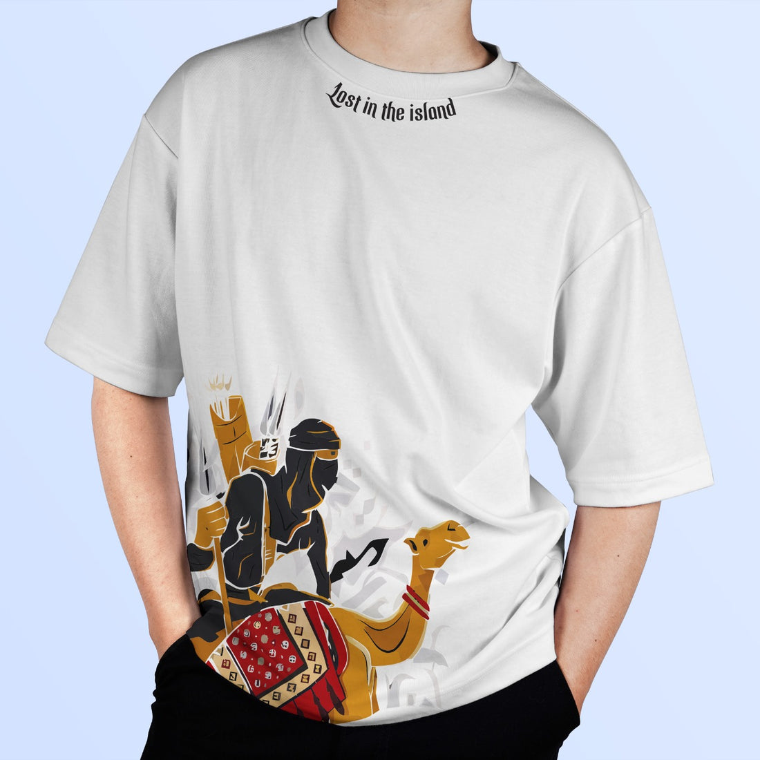 Desert Drip Oversize Tee