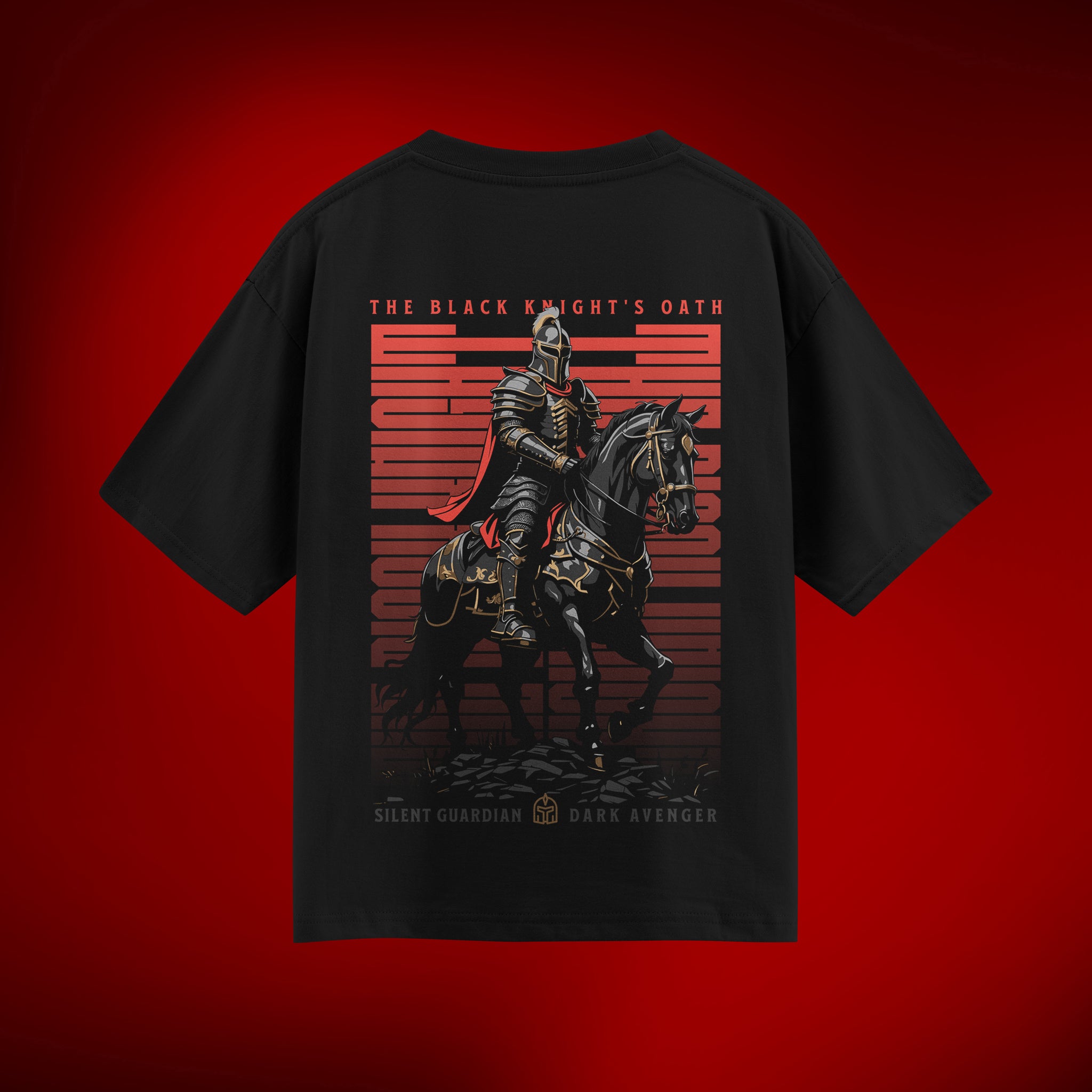 Blank Knight Oath Oversized Tee