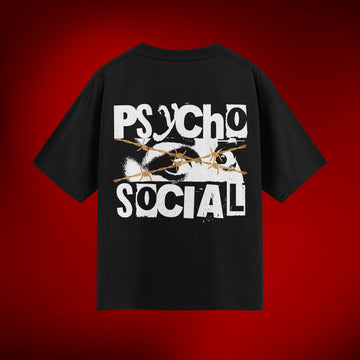 Trendy Psycho Social Oversized Tee