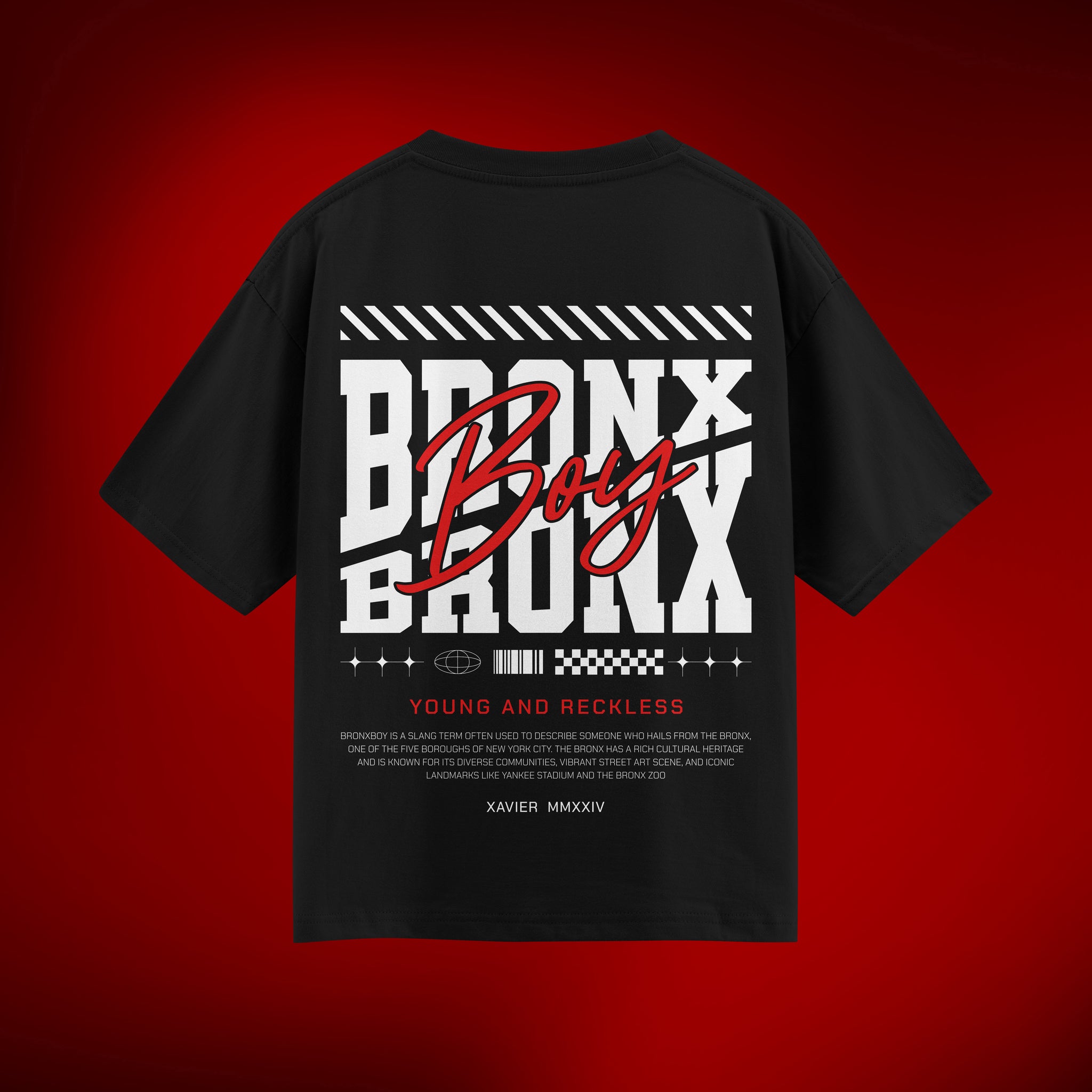 Bronx Boy Oversized Fit Tee