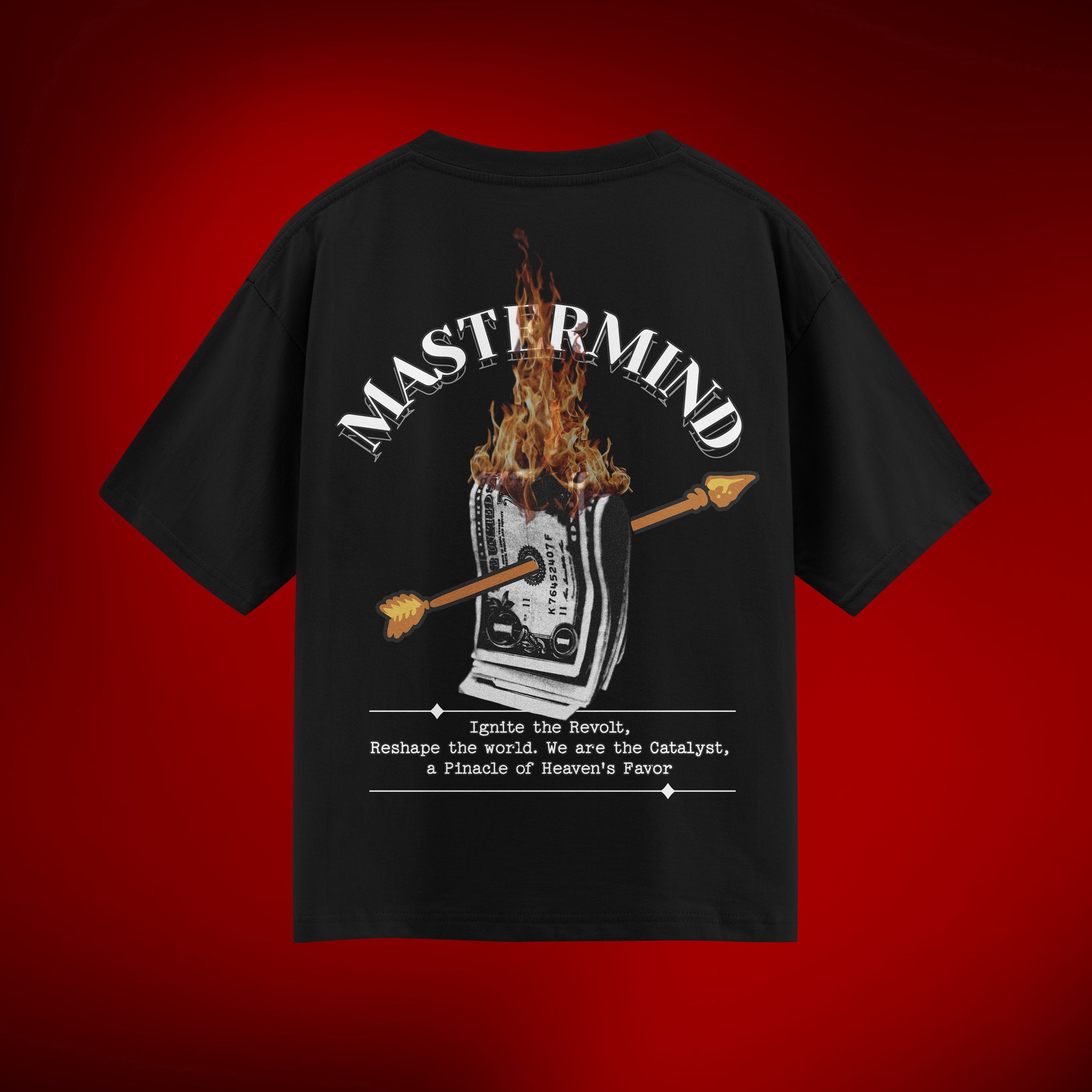 Mastermind Men's Casual Fashion Oversized tee