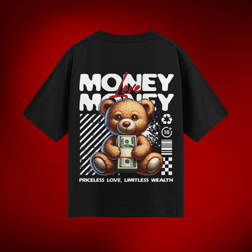 Money Bear Men Oversized T-shirt